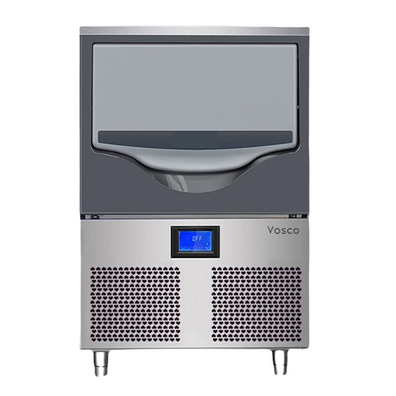 Vosco VSCB-25C Aura Seri Hazneli Tezgahaltı Küp Buz Makinesi, 25 kg/gün Kapasiteli, Enerji Tasarruflu - 1