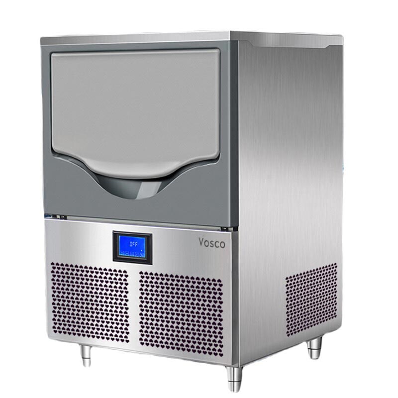 Vosco VSCB-25C Aura Seri Hazneli Tezgahaltı Küp Buz Makinesi, 25 kg/gün Kapasiteli, Enerji Tasarruflu - Vosco (1)