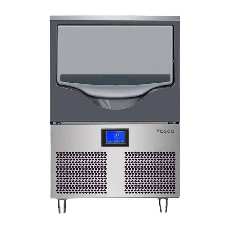 Vosco VSCB-40C Aura Seri Hazneli Tezgahaltı Küp Buz Makinesi, 40 kg/gün Kapasiteli, 20 Lt. - 1