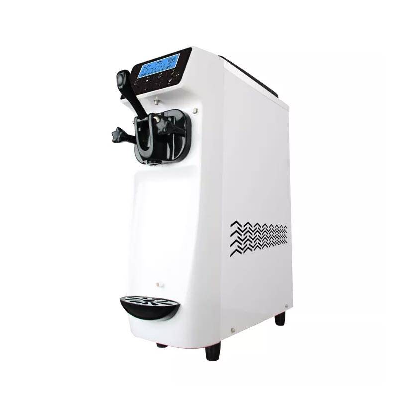 Vosco VST-16EB Soft Dondurma Makinesi, Paslanmaz Çelik Gövde, Beyaz - 1