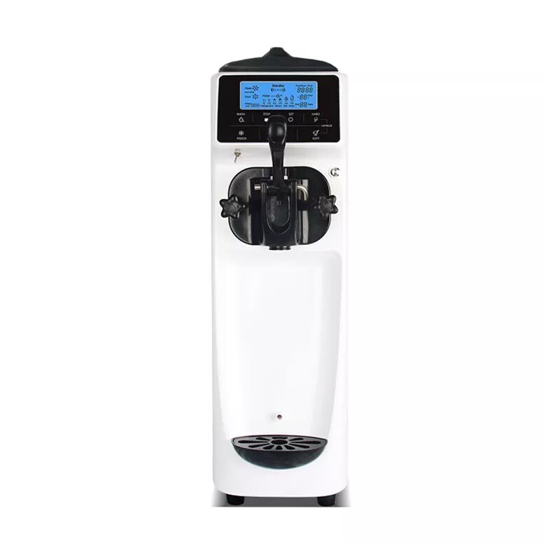 Vosco VST-16EB Soft Dondurma Makinesi, Paslanmaz Çelik Gövde, Beyaz - 2