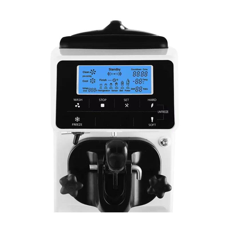 Vosco VST-16EB Soft Dondurma Makinesi, Paslanmaz Çelik Gövde, Beyaz - 4
