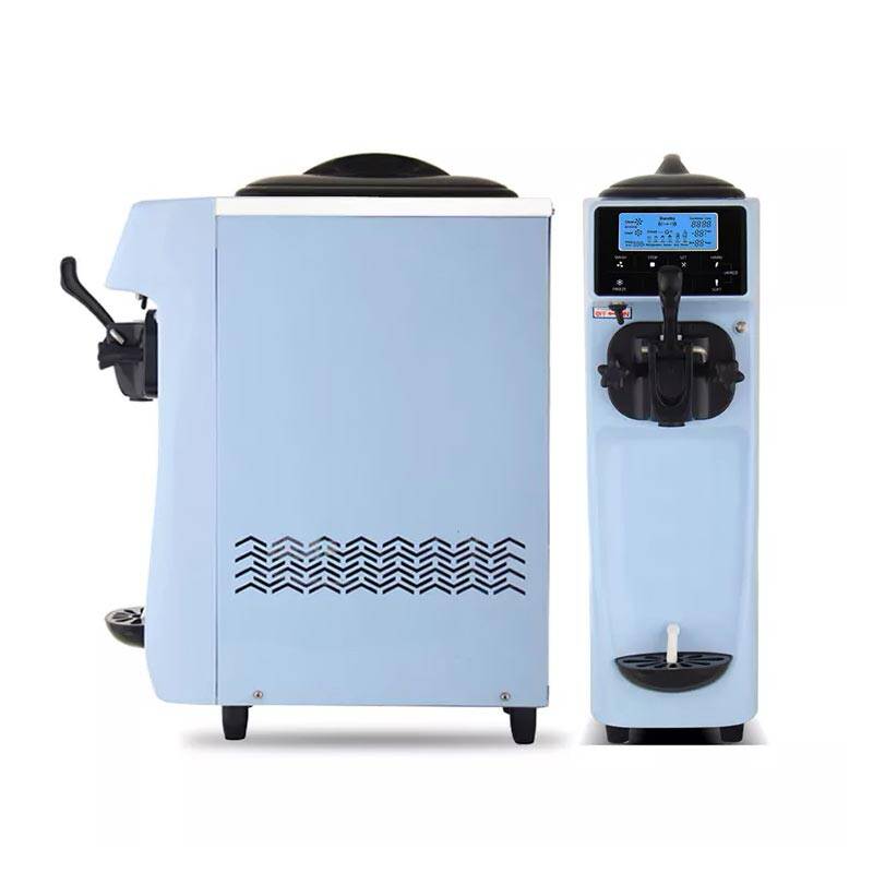 Vosco VST-16EM Soft Dondurma Makinesi, Paslanmaz Çelik Gövde, Mavi - 3