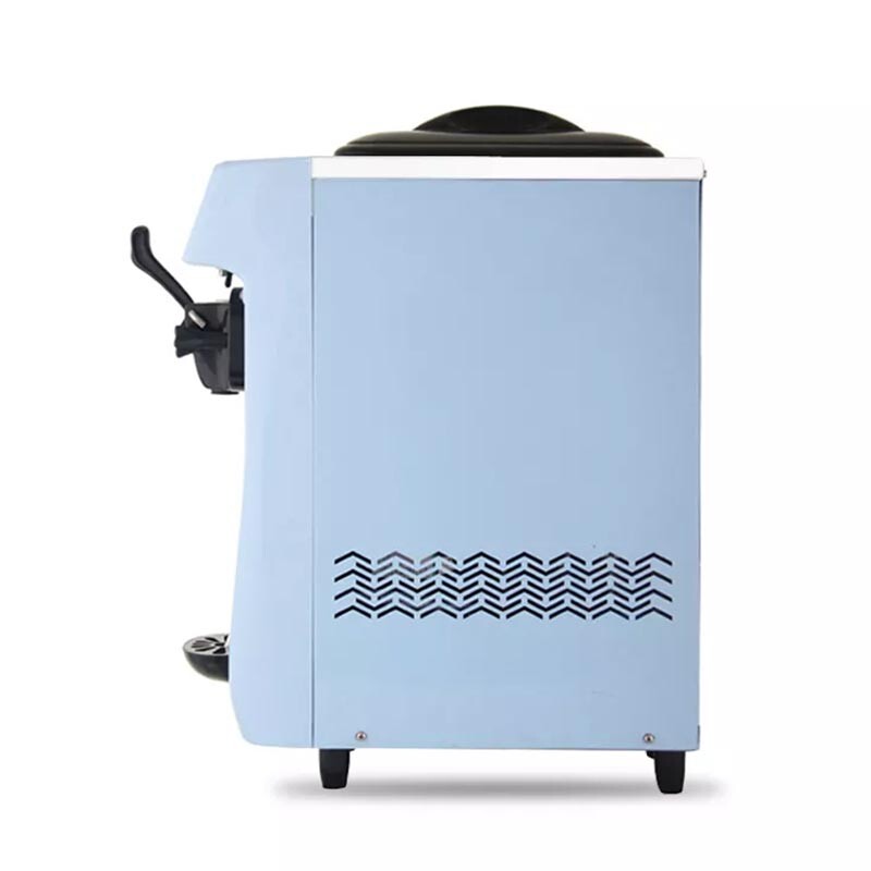 Vosco VST-16EM Soft Dondurma Makinesi, Paslanmaz Çelik Gövde, Mavi - 5