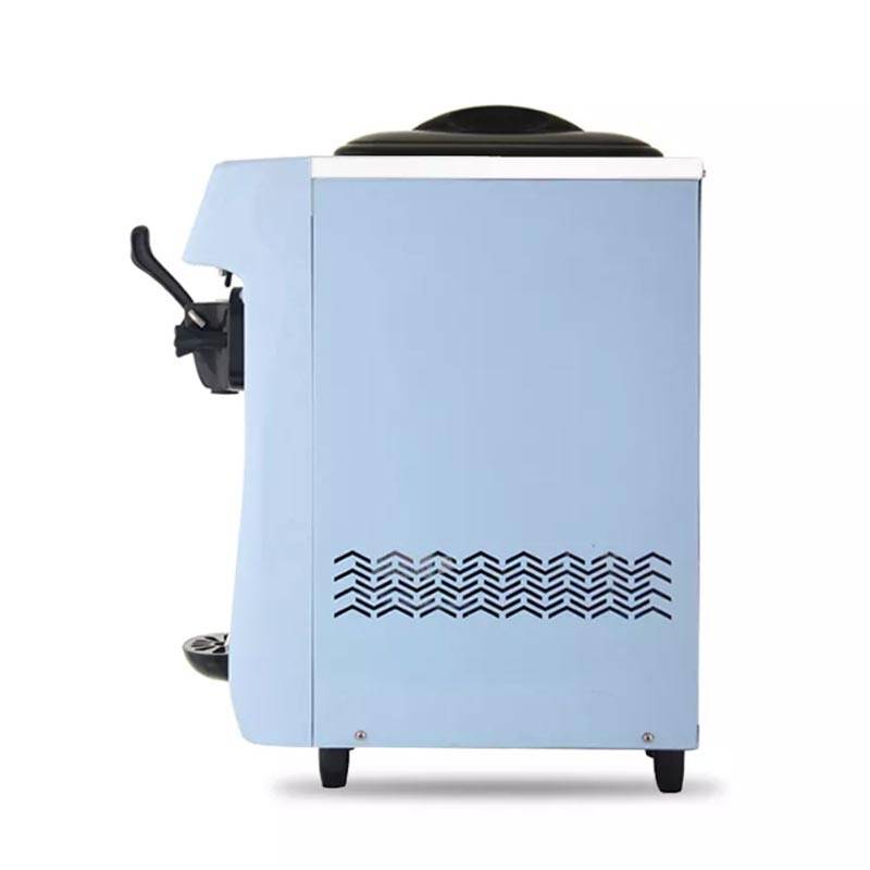 Vosco VST-16EM Soft Dondurma Makinesi, Paslanmaz Çelik Gövde, Mavi - 5