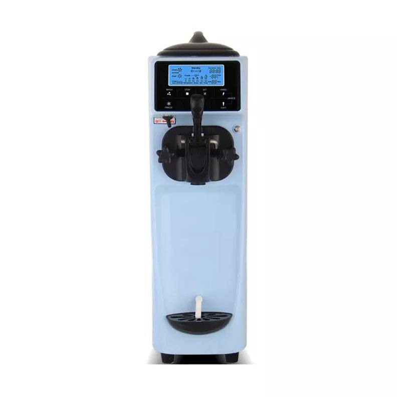 Vosco VST-16EM Soft Dondurma Makinesi, Paslanmaz Çelik Gövde, Mavi - 7