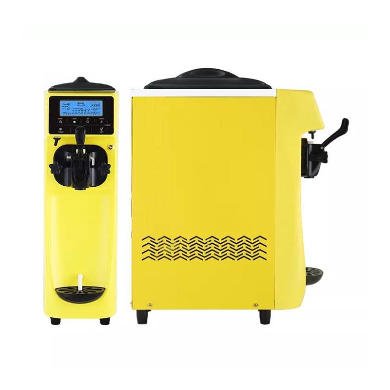 Vosco VST-16ES Soft Dondurma Makinesi, Paslanmaz Çelik Gövde, Sarı - 3