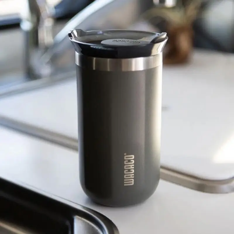 Wacaco Octaroma Lungo Termos Mug, Gümüş Gri - Wacaco (1)