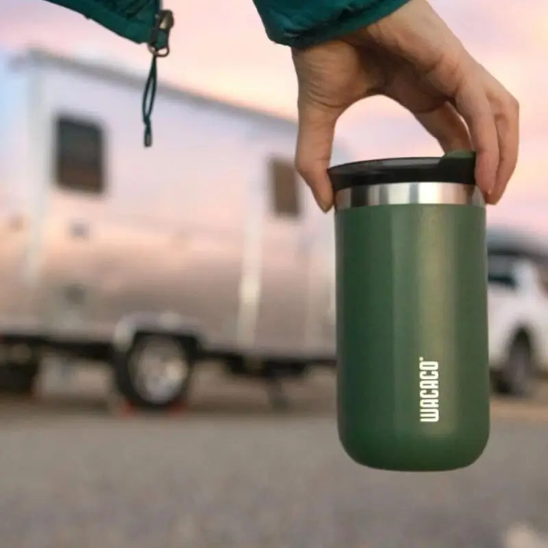 Wacaco Octaroma, Lungo Termos Mug, Koyu Yeşil - Wacaco (1)