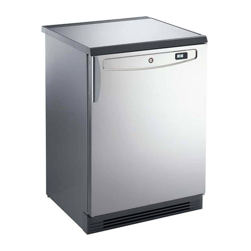 Zanussi 110568 Tezgah Altı Paslanmaz Kapılı Buzdolabı, -2/+10°C, 160 Lt. - 1