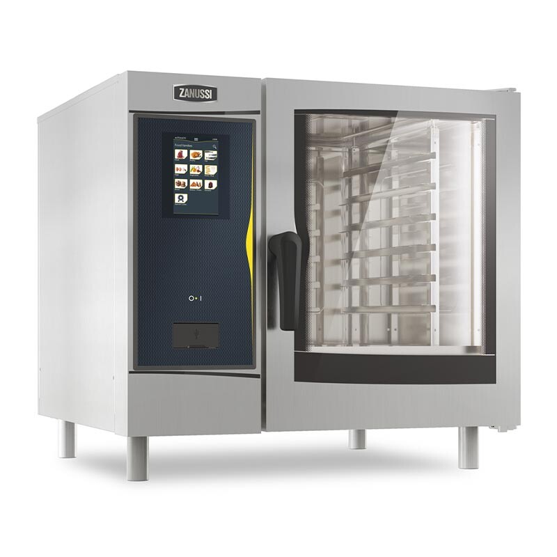 Zanussi 218720 Magistar TS Dokunmatik Ekranlı Kombi Konveksiyonlu Fırın, Buhar Ayarlı, GN 1/1 6 Tepsi Kapasiteli, Elektrikli - Zanussi