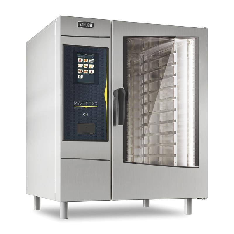 Zanussi 218722 Magistar TS Dokunmatik Ekran, Kombi Konveksiyonlu Fırın, GN 1/1 10 Tepsi Kapasiteli, Elektrikli - 1