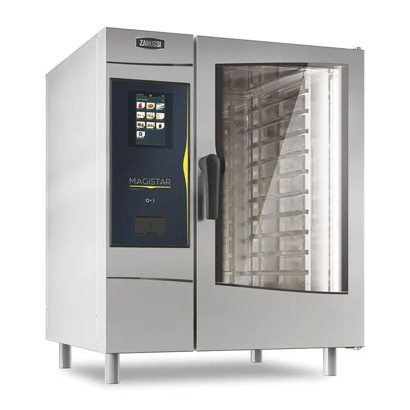 Zanussi 218722 Magistar TS Dokunmatik Ekran, Kombi Konveksiyonlu Fırın, GN 1/1 10 Tepsi Kapasiteli, Elektrikli - 1