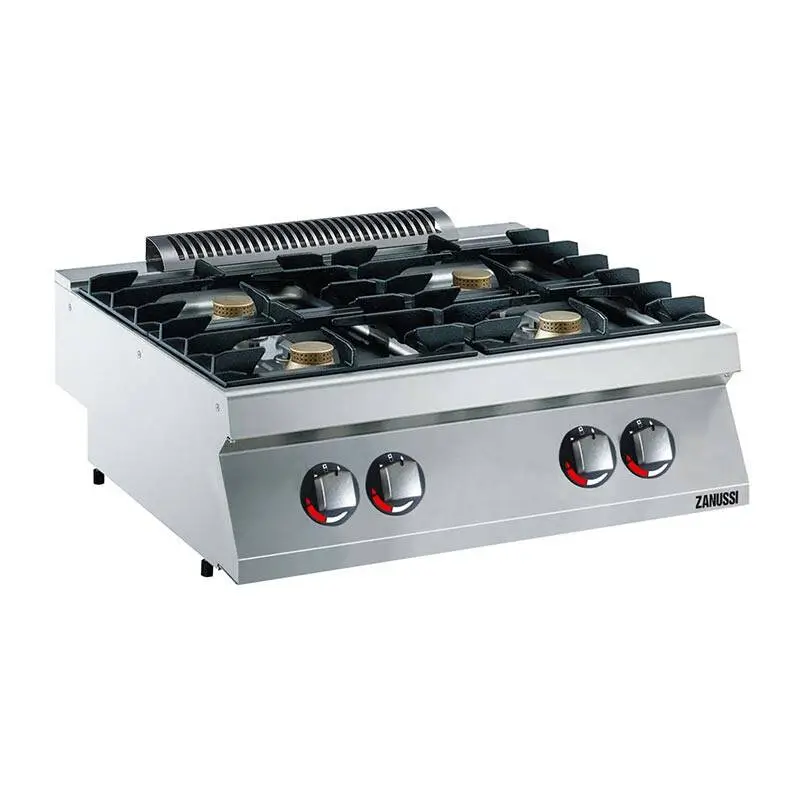 Zanussi 372001 4 Gözlü Set Üstü Ocak, Korumalı Pilot Işıklı, 800x700x250, Gazlı - 1