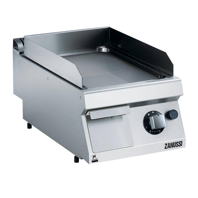 Zanussi 372037 Krom Plaka Pleyt Izgara, Paslanmaz Çelik Gövde, 400x700x250 mm, Gazlı - 1