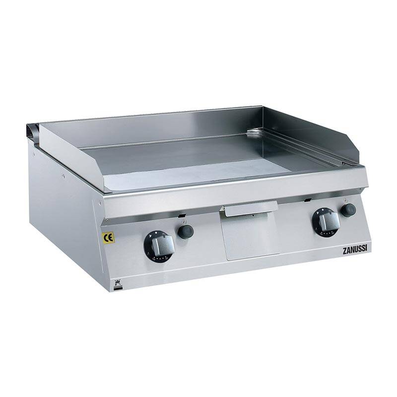 Zanussi 372038 Krom Plaka Pleyt Izgara, Paslanmaz Çelik Gövde, 800x700x250 mm, Gazlı - 1