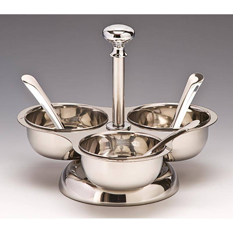 Zicco 043068 Baharatlık Standı, 3'lü, Paslanmaz Çelik - 1