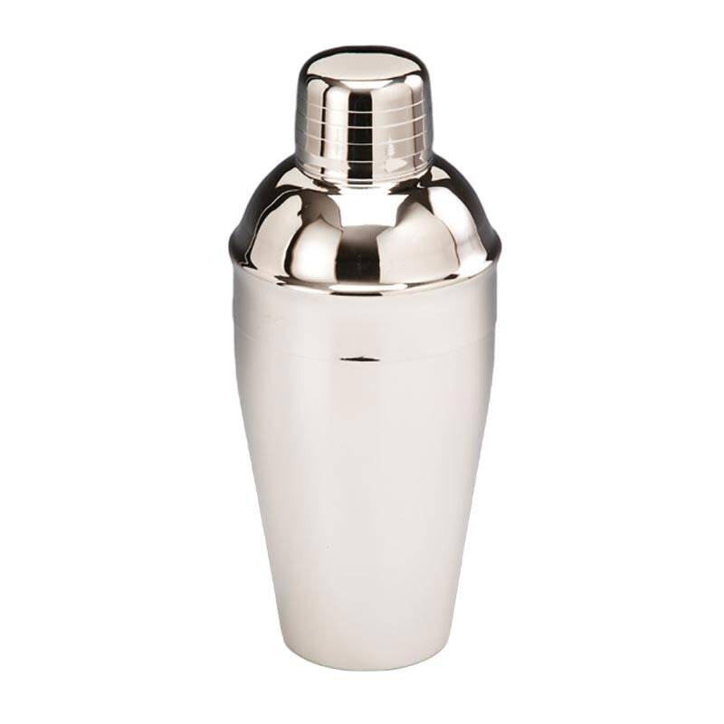 Zicco 1018 Shaker, Paslanmaz Çelik, Gümüş Renk, 500 ml - 1