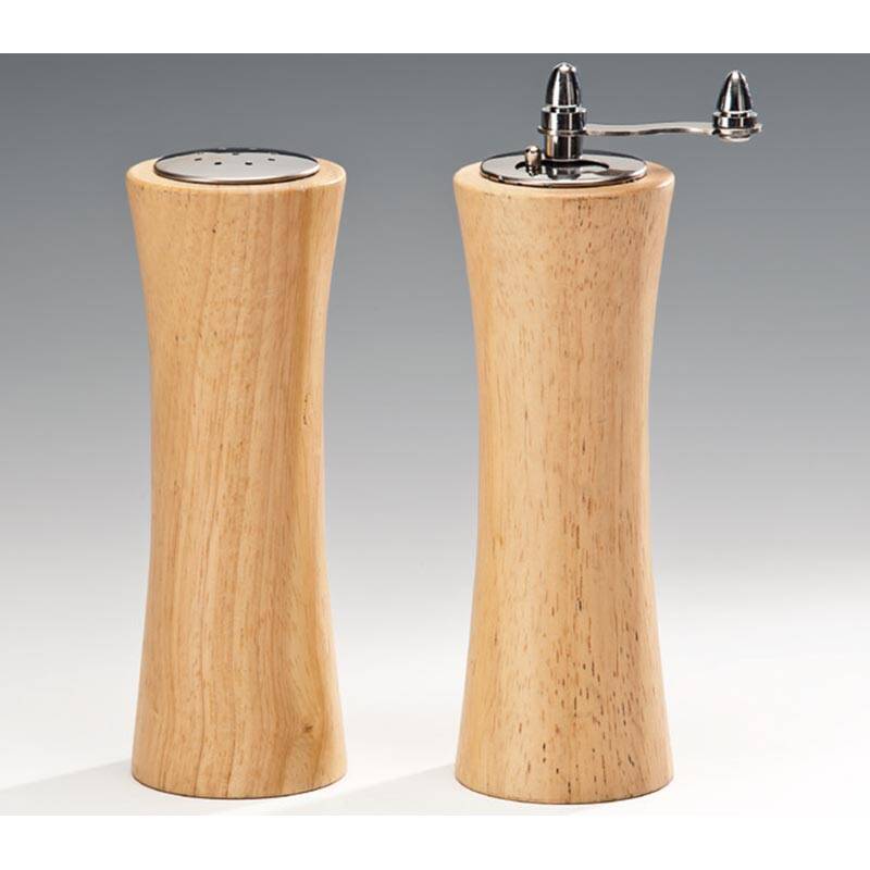 Zicco 2006W Ahşap Karabiber Değirmeni, Çelik Mekanizma, 17.5 cm - 1