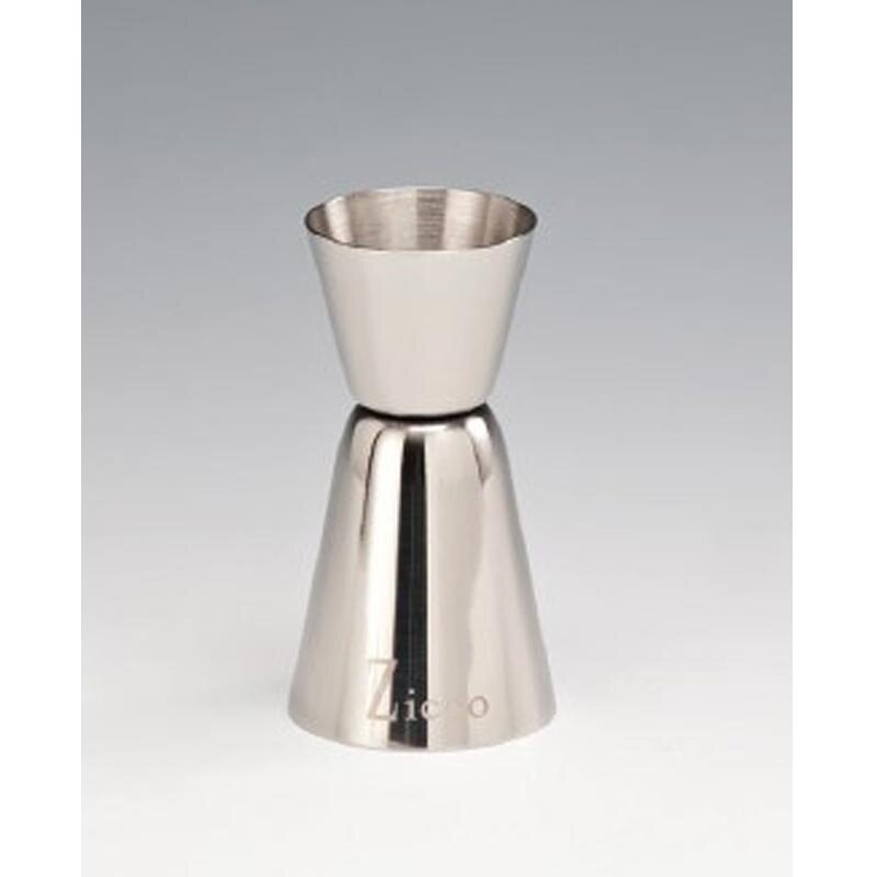 Zicco 3008 Çelik Jigger, Gümüş Renk, 2/4 cl - Zicco