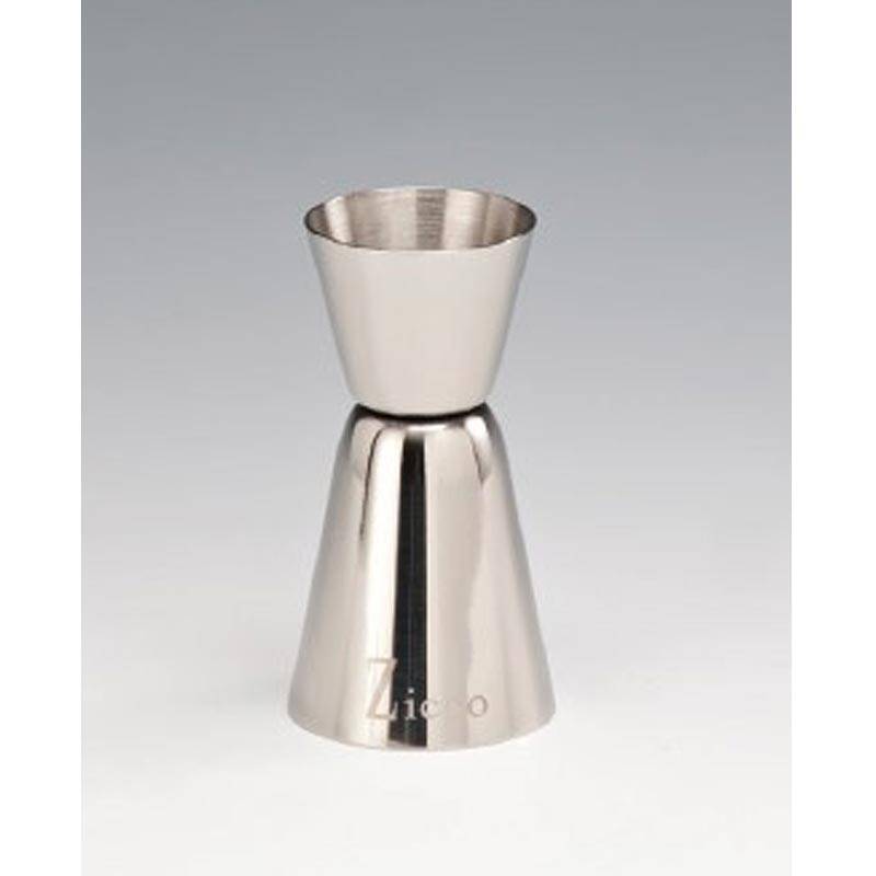 Zicco 3008 Çelik Jigger, Gümüş Renk, 2/4 cl - 1