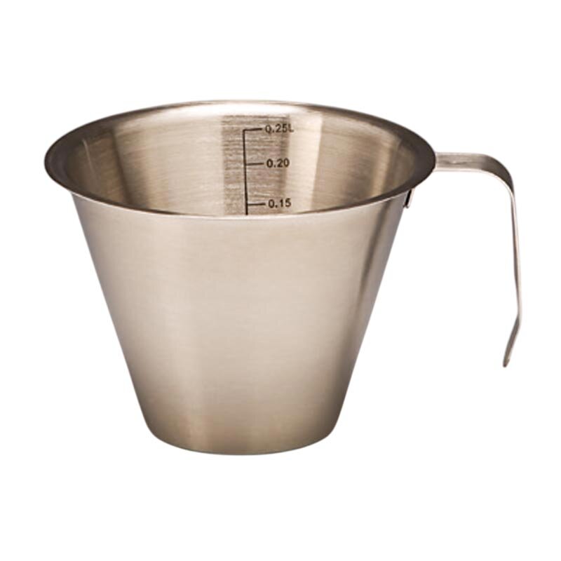 Zicco 3026-2 Sıvı Ölçek, Çelik, 250 ml - Zicco