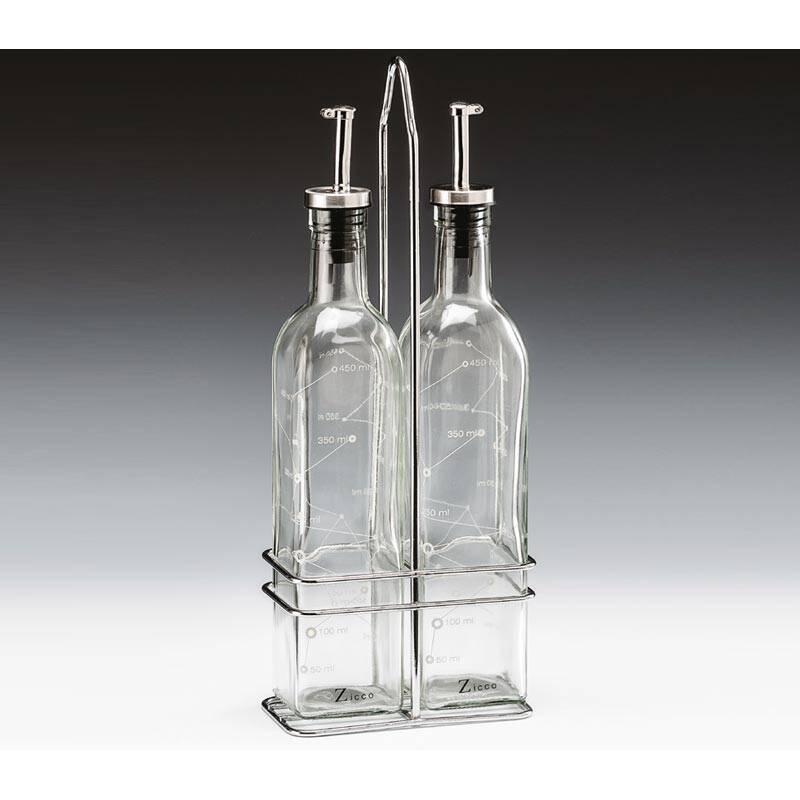 Zicco 9F30 Yağlık Sirkelik, Standlı, 2'li Set, 500 ml - 1