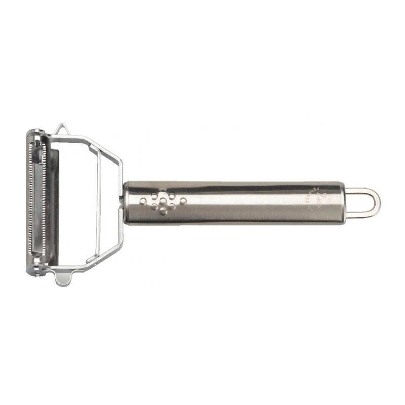 Zicco A-1000 Çift Taraflı Soyacak ve Jülyen Kesici, Gümüş Renk - 1