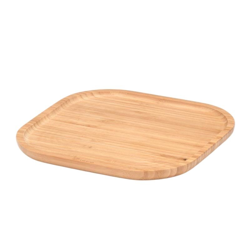 Zicco AL-30 Bambu Teşhir Sunum Tabağı, 25x25 cm - Zicco