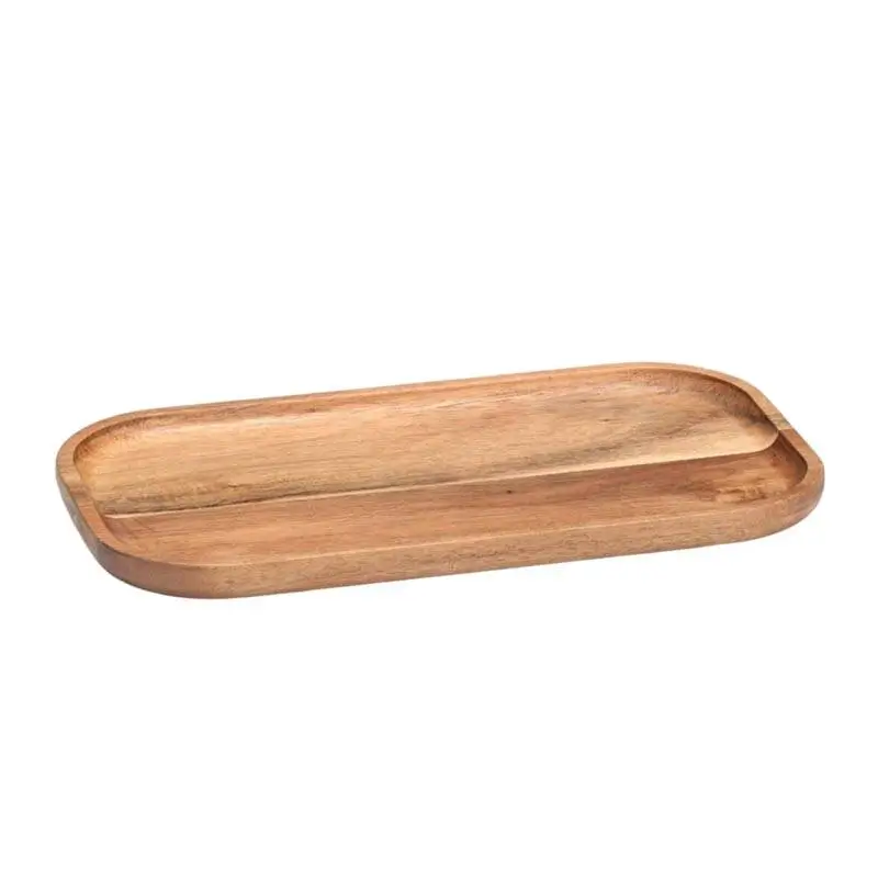 Zicco AL-80 Özel Teşhir Tabağı, Akasya, 33x19 cm - 1