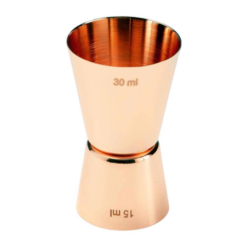 Zicco BA-02C Jigger, Bakır Renk, Barmenlere Özel, 1.5/3 cl - 1
