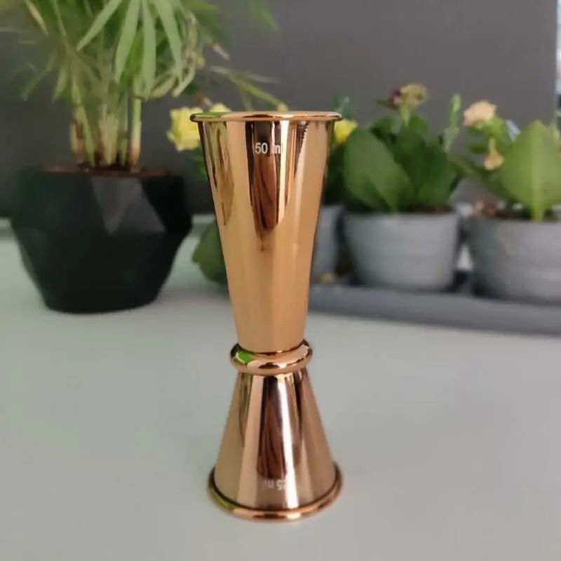 Zicco BA-03C Jigger, Bakır Renk, Barmenlere Özel, 2.5/5 cl - Zicco (1)