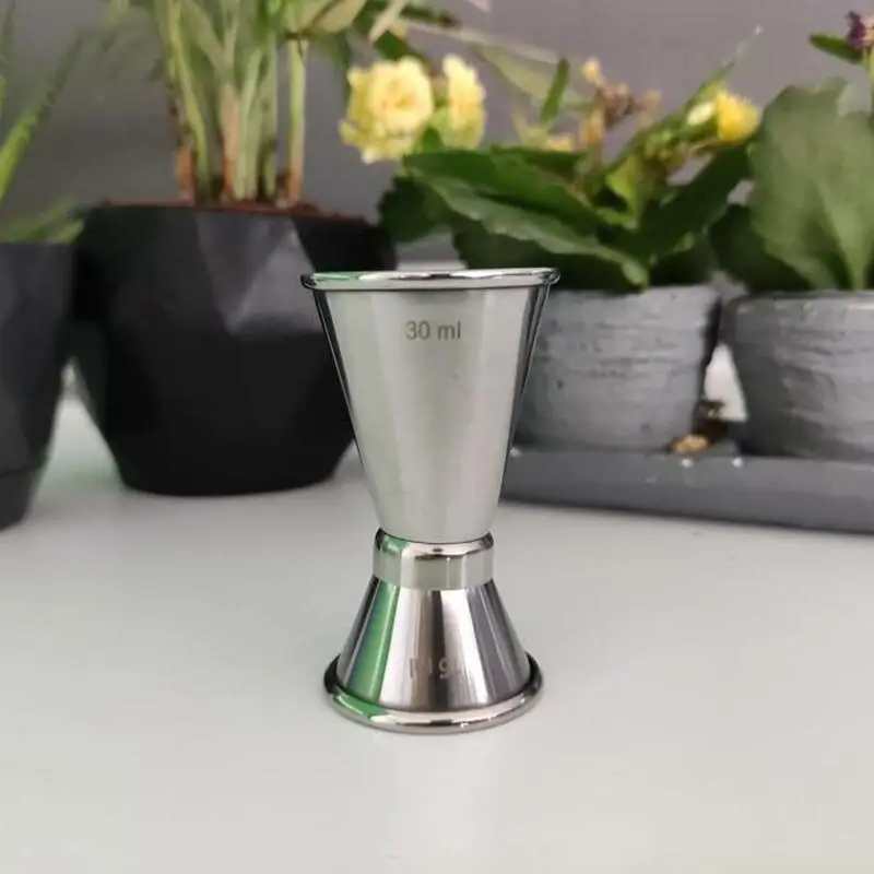 Zicco BA-04 Jigger, Barmenlere Özel, Gümüş Renk, 1.5/3 cl - Zicco (1)