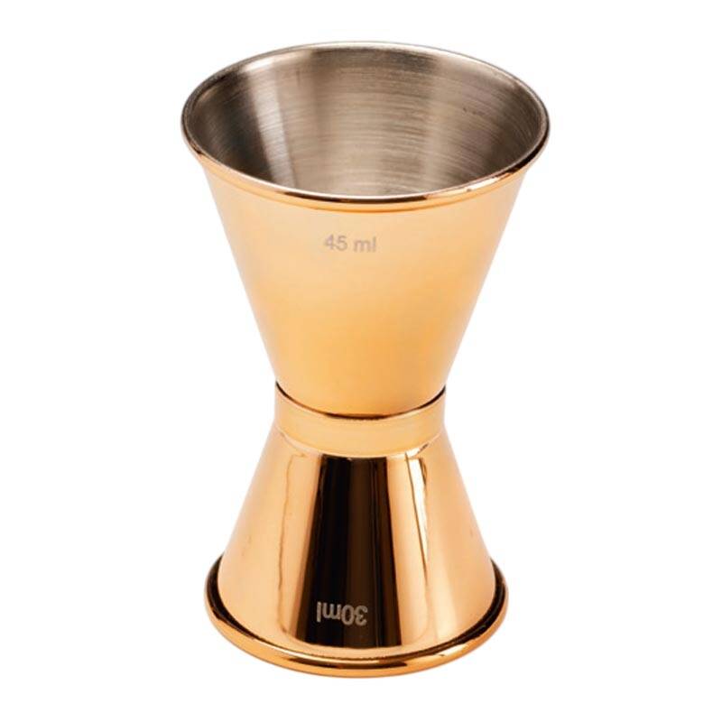 Zicco BA-04AC Jigger, Bakır Renk, Barmenlere Özel, 3/4, 5 cl - 1