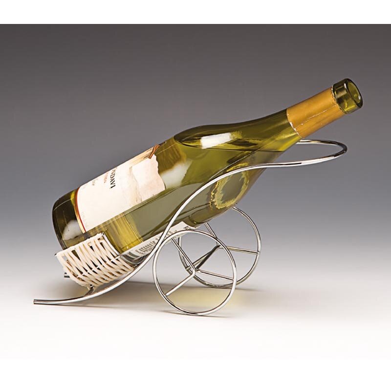 Zicco CK-5388 Tel Hasır Şarap Şişe Standı, Yatay Tasarım, 70'lik - Zicco