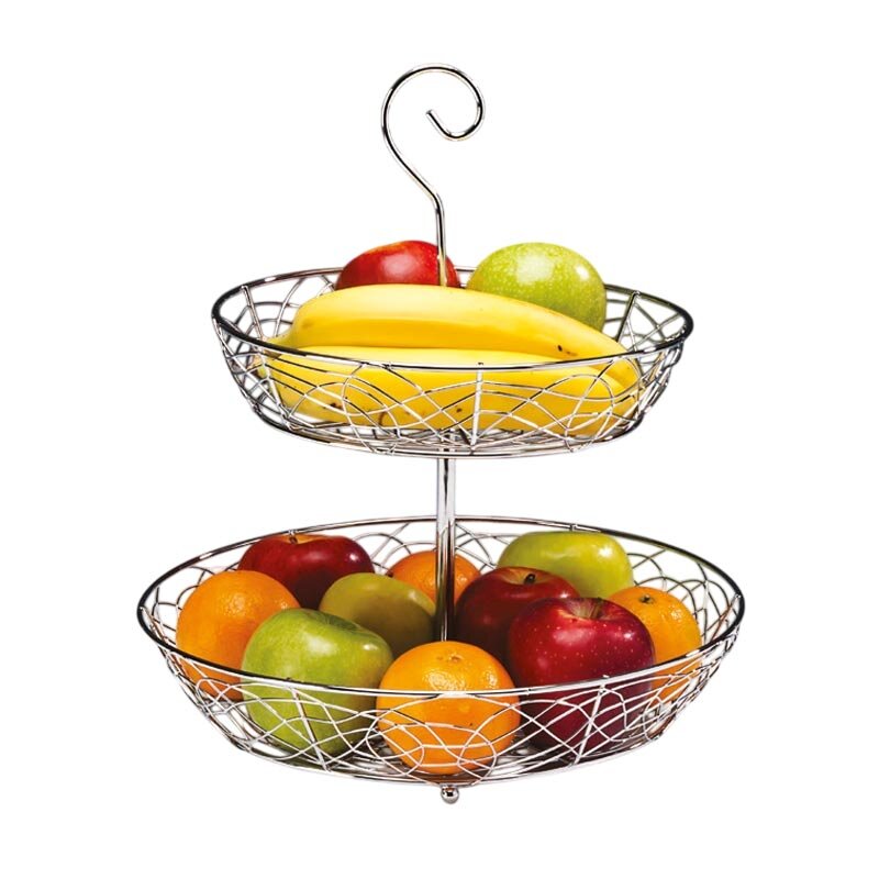 Zicco CS-29011 Tel Meyvelik, Krom Kaplama, 32x30 cm - Zicco