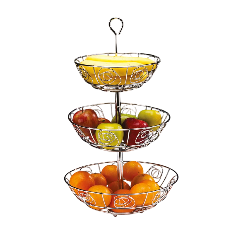 Zicco CS-291118 Telli Meyvelik, Krom Kaplama, 32x55 cm - 1