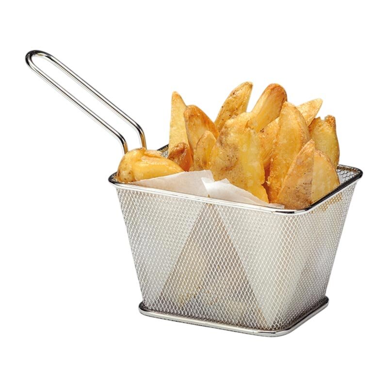 Zicco CS-710107 Patates Servis Standı, Gümüş Renk, 10x13x8.5 cm - Zicco