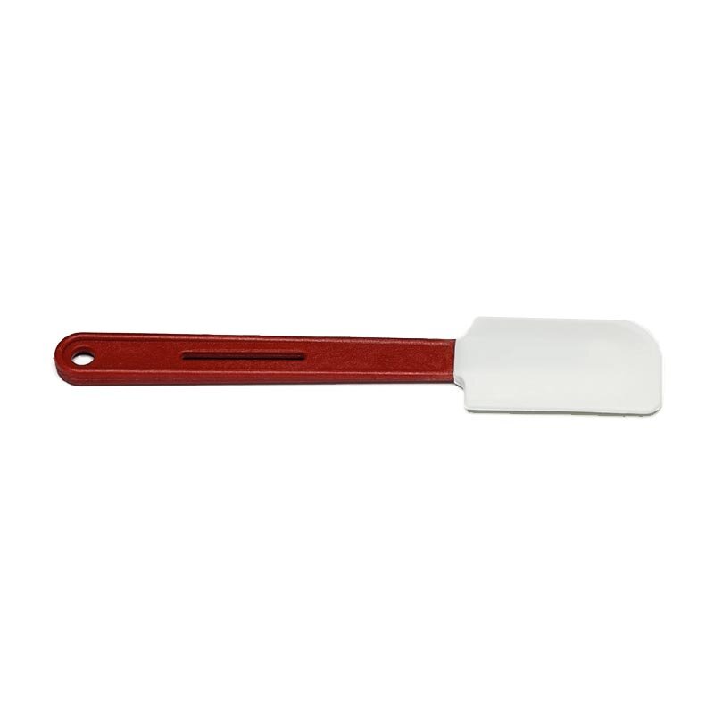 Zicco HHS-10R Yanmaz Silikon Spatula, Bordo Saplı, 27 cm - Zicco