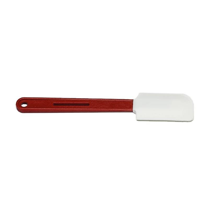Zicco HHS-10R Yanmaz Silikon Spatula, Bordo Saplı, 27 cm - 1