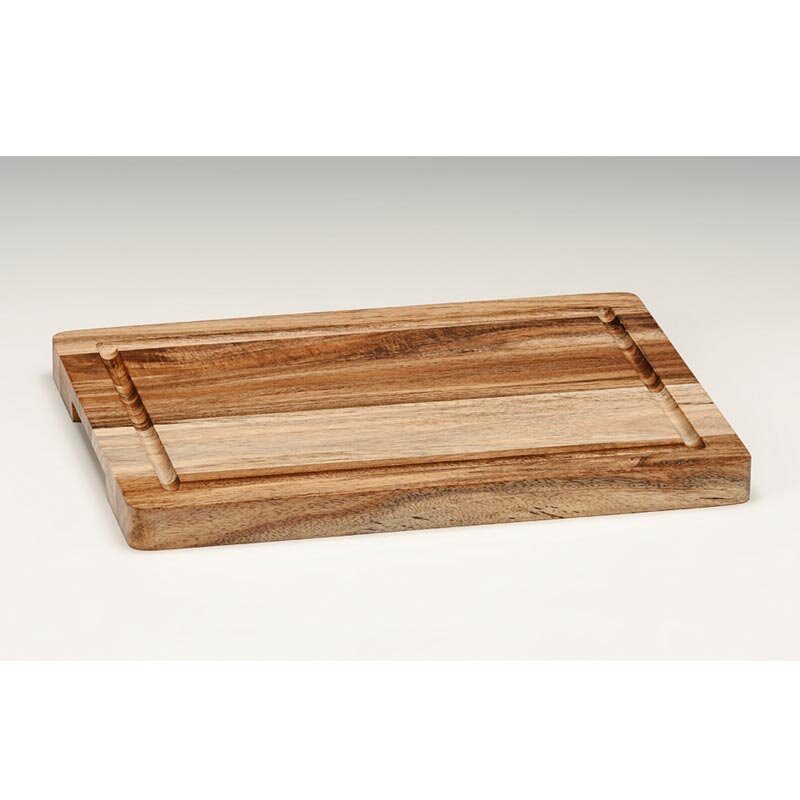 Zicco J9-027 Akasya Steak Sunum Tahtası, 25x19x1,8 cm - Zicco