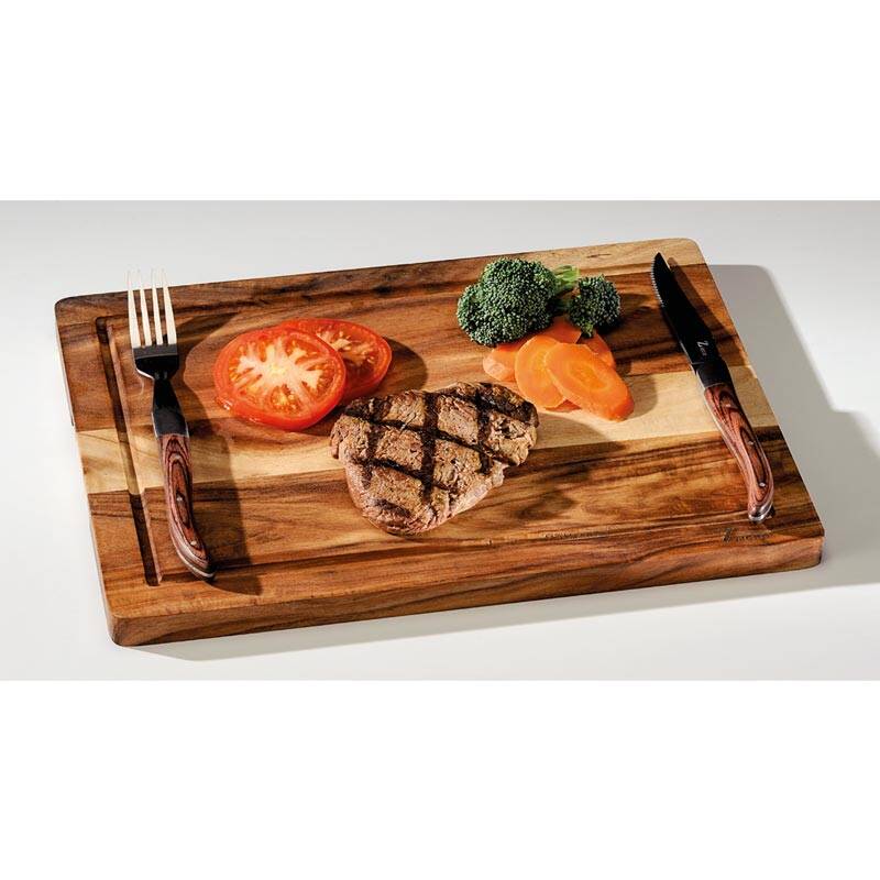 Zicco J9-029 Akasya Steak Sunum Tahtası, 25x35x1.8 cm - 1