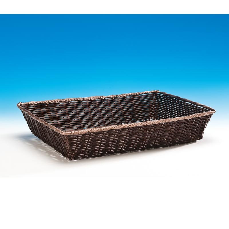 Zicco JQ-8003 Ekmek Sepeti, Büyük Boy, Plastik, Koyu Kahverengi, 51x36x10 cm - Zicco