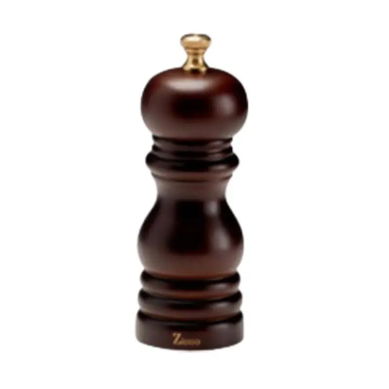 Zicco JS-521 Ahşap Karabiber Değirmeni, Çelik Mekanizmalı, 14.4 cm - 1