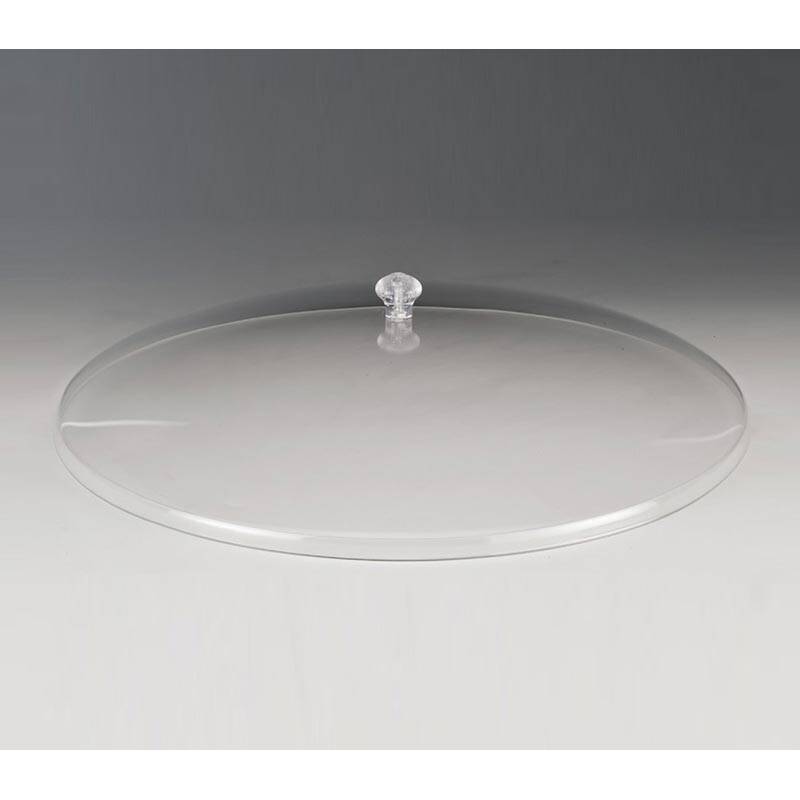 Zicco K-1036 Akrilik Yuvarlak Kapak, Şeffaf, 44.5 cm - 1