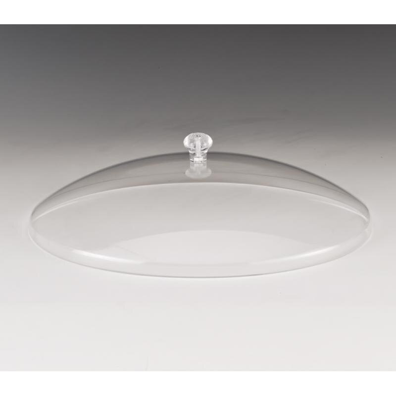 Zicco K-2002 Oval Kapak, Akrilik, Şeffaf, 35x26 cm - Zicco