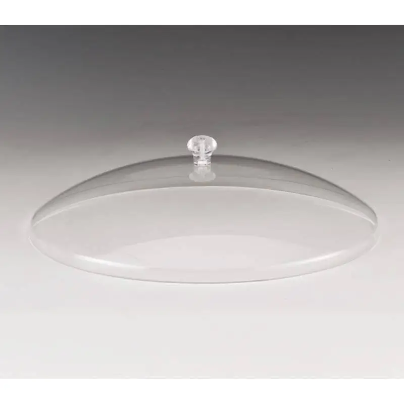 Zicco K-2002 Oval Kapak, Akrilik, Şeffaf, 35x26 cm - 1