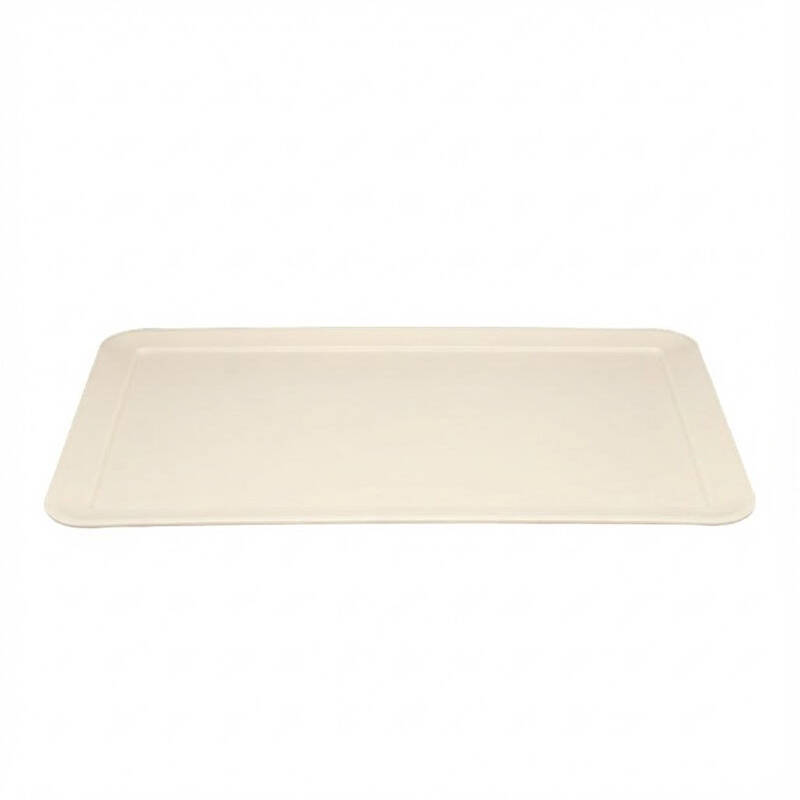 Zicco K-2005 Teşhir Sunum Tepsisi, Melamin, Krem, 61.5x41.5 cm - 1