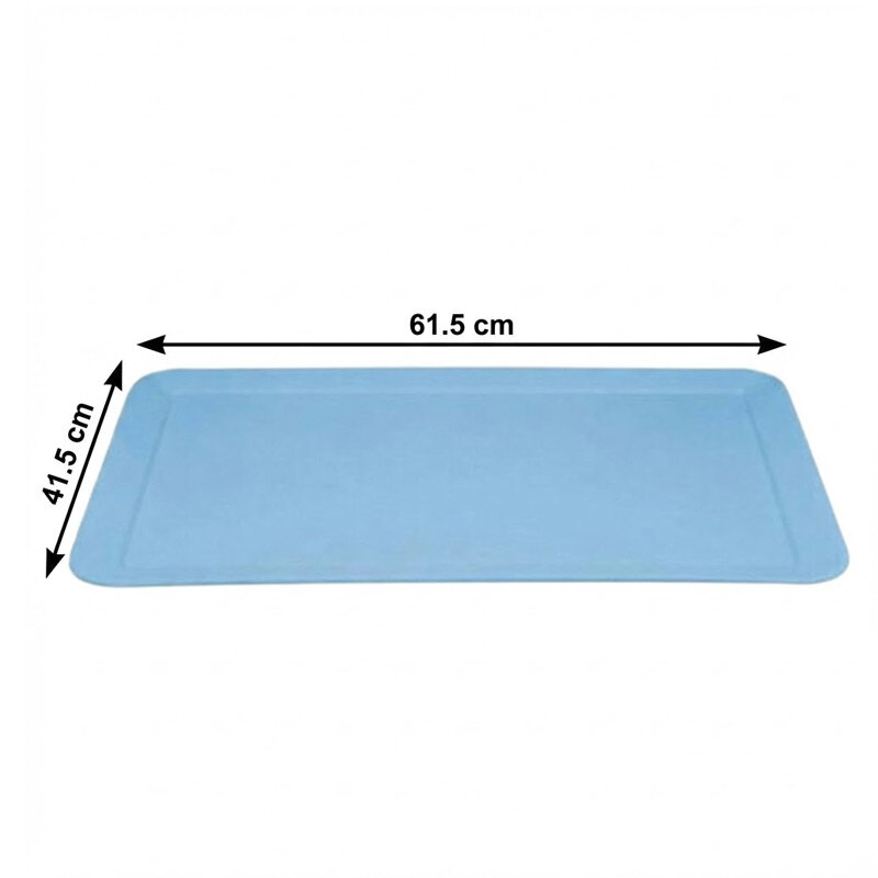 Zicco K-2005 Teşhir Sunum Tepsisi, Melamin, Mavi, 61.5x41.5 cm - Zicco (1)