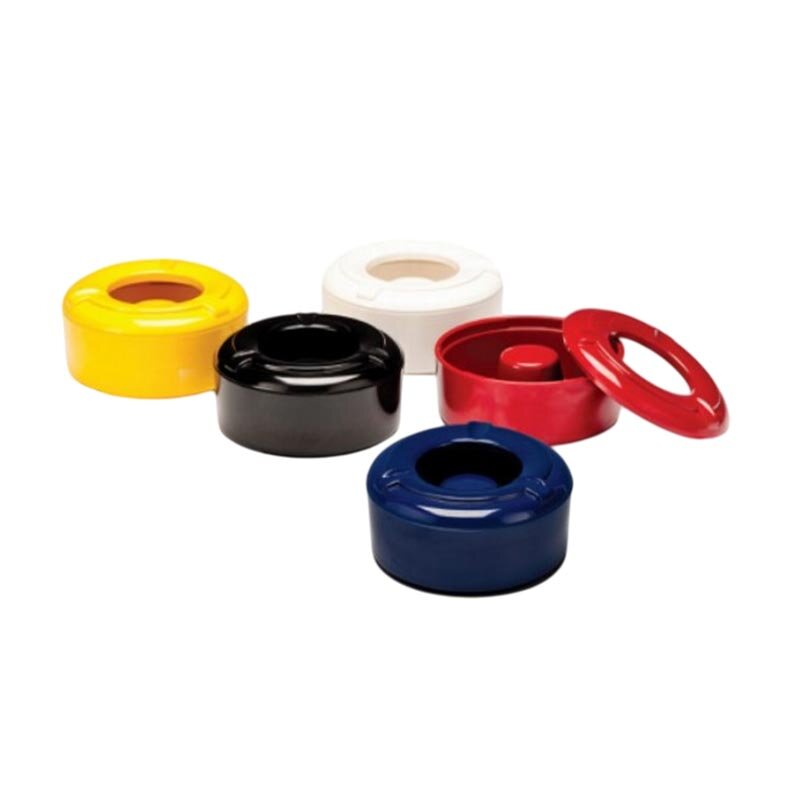 Zicco K-2009 Rüzgarlıklı Küllük, Melamin, Mavi, 10x4 cm - Zicco